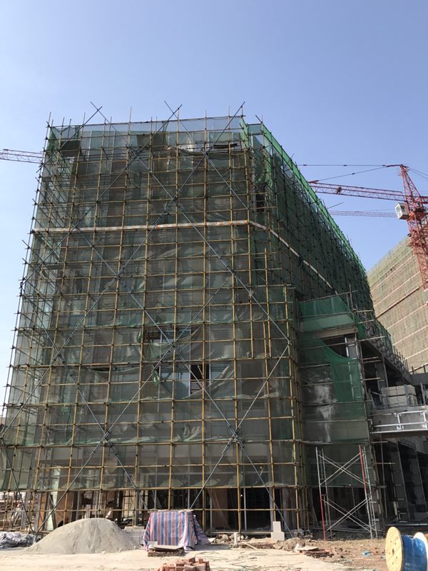 重慶中航中央城新銷售中心空調項目施工繼續